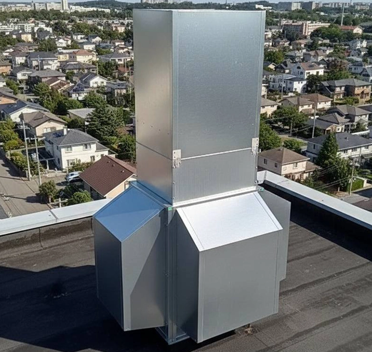 当社の室外機サイレンサー設置後